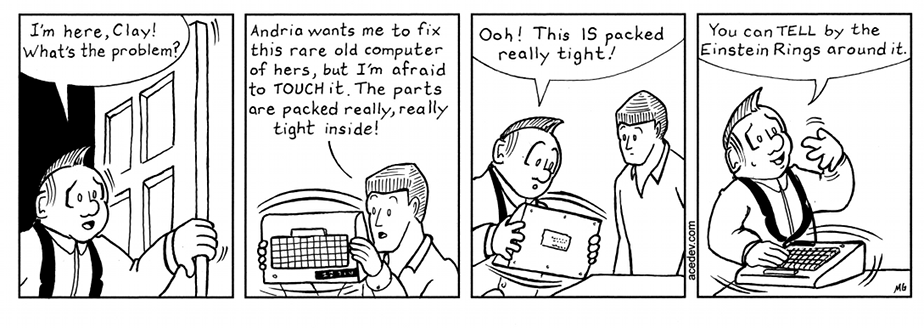 acedev comic, webcomic for Monday 06 Mar 2017
